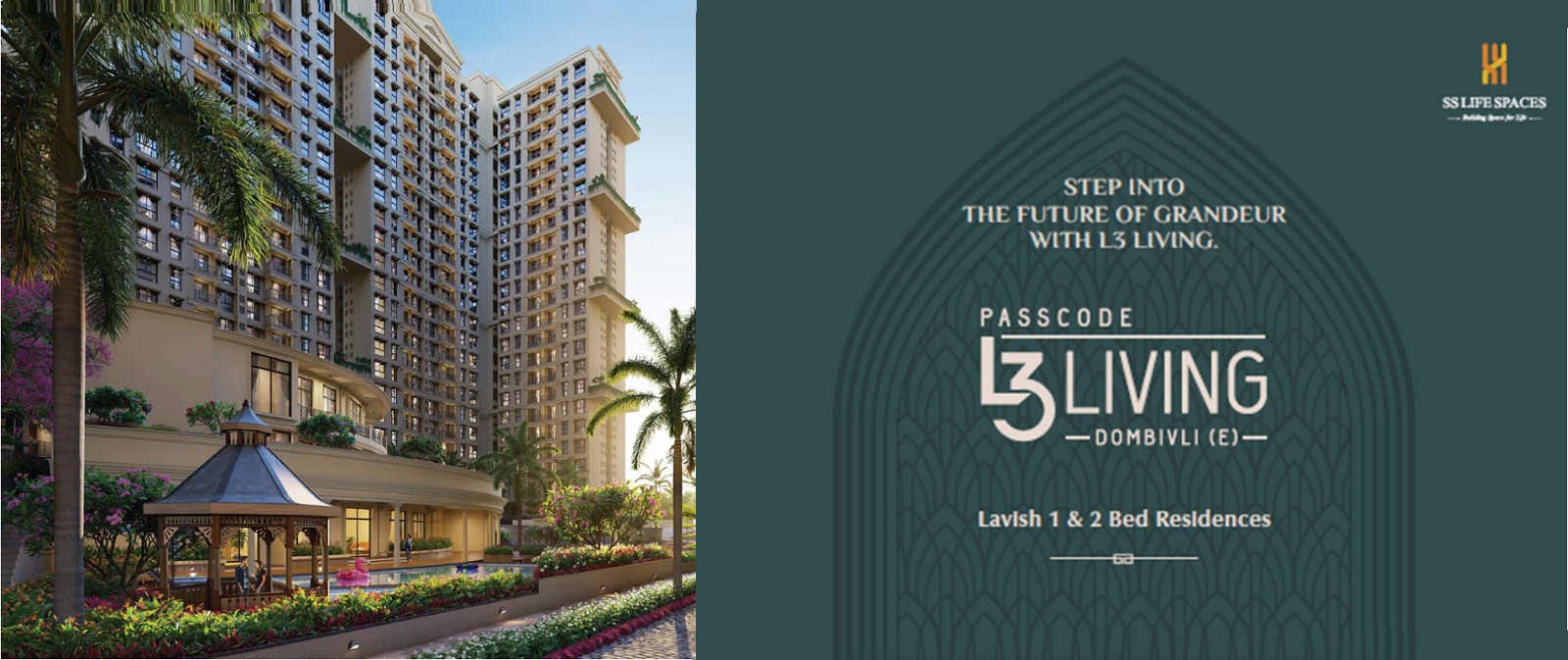 Luxury Flats For Sale at Passcode L3 Living Balaji Classica Dombivli