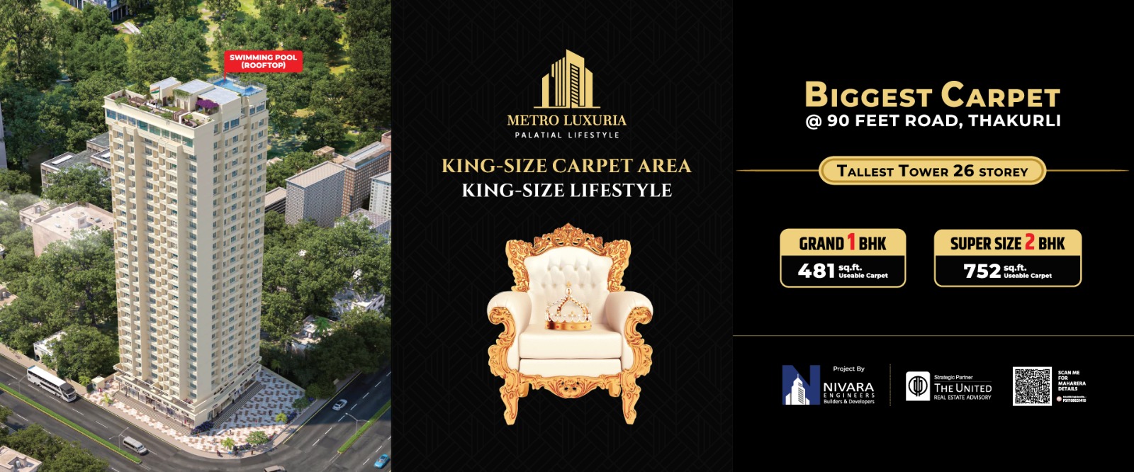 New Project In Thakurli Metro Luxuria