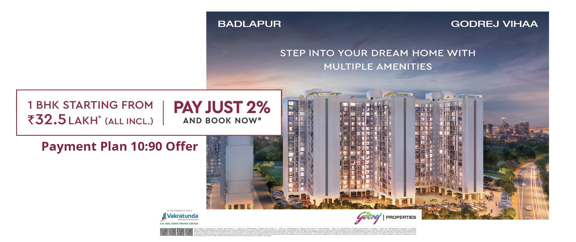 Godrej Vihaa Badlapur Price