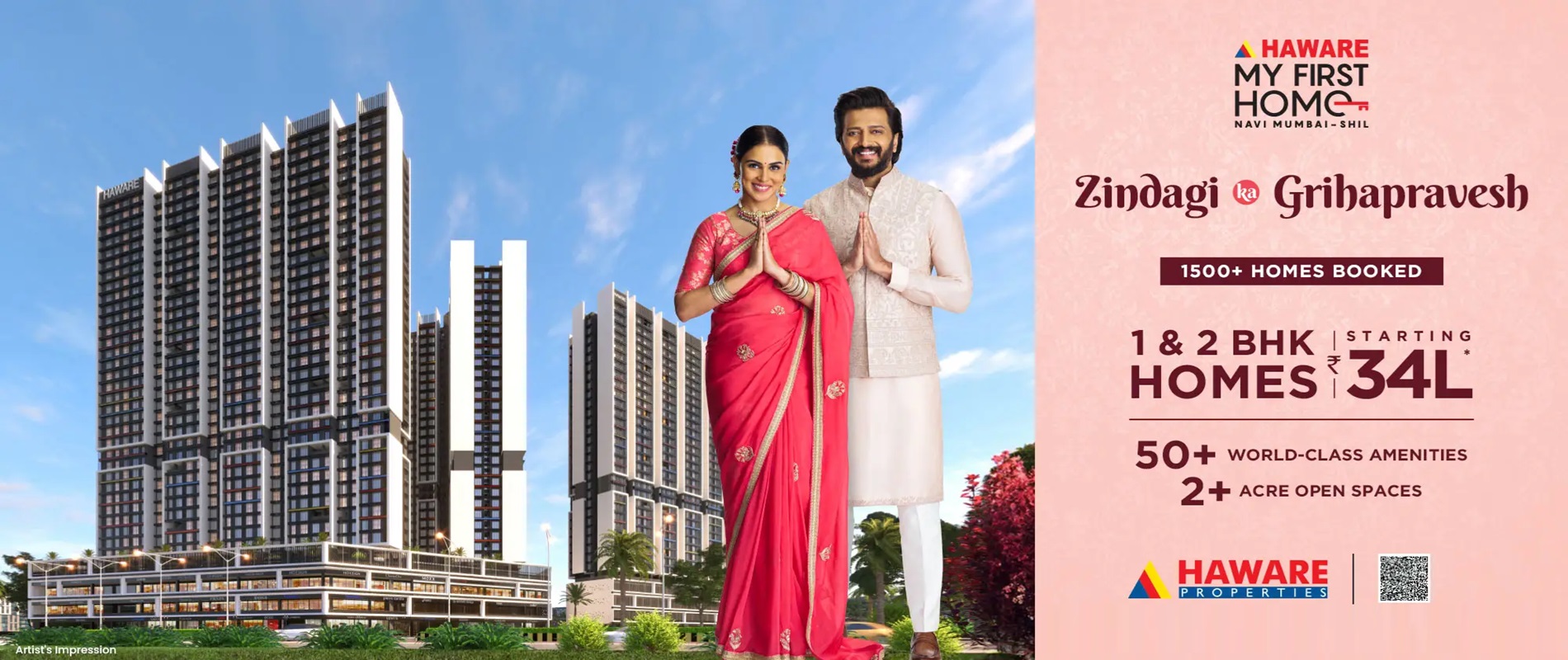 What is the price range for 2 BHK flats in Shilphata?