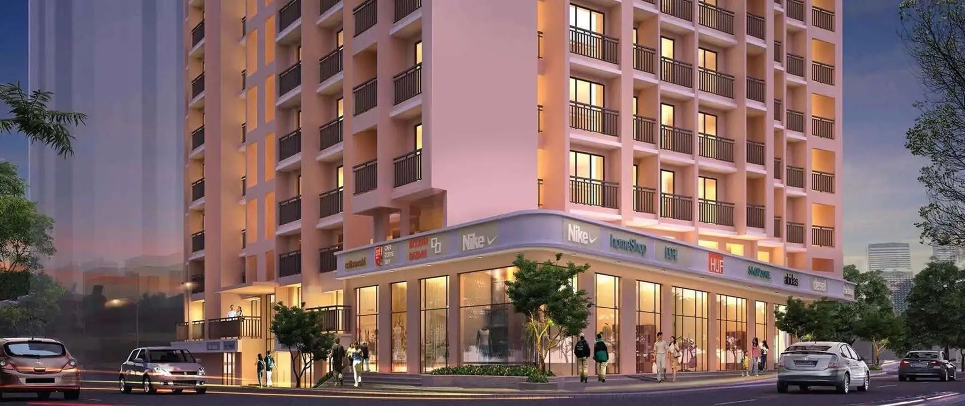 What are the best 1 BHK flats in Thane, Mumbai?