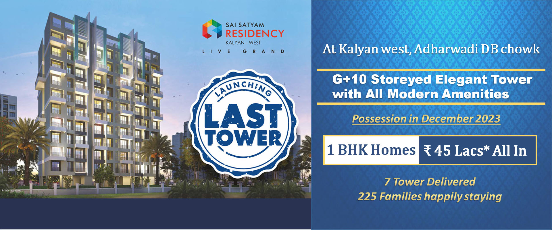 Sai Satyam Residency Kalyan West