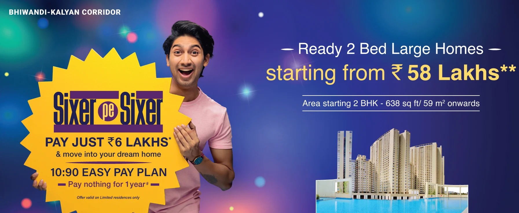 Tata Amantra: Ready 2 BHK Large Homes Starting ₹58 Lakhs | Easy 10:90 Pay Plan