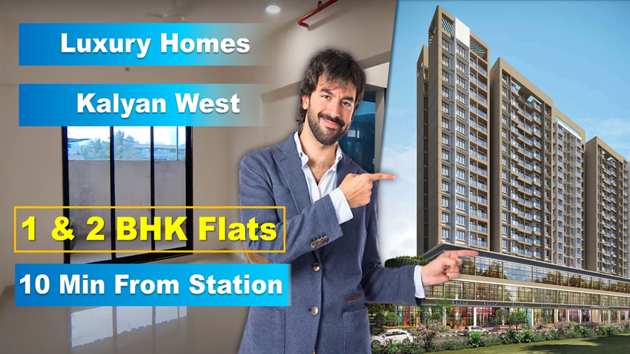 1 BHK Flat in Kalyan West Near Station – A Smart Investment Choice
