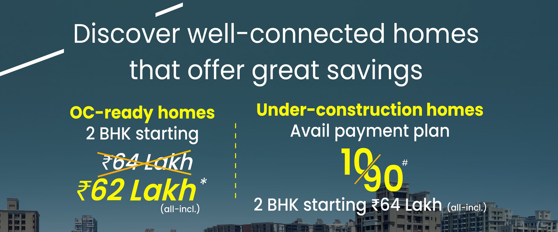 Mahindra 1.5, 2 BHK in Kalyan – Health Sampanna Homes for a Better Living