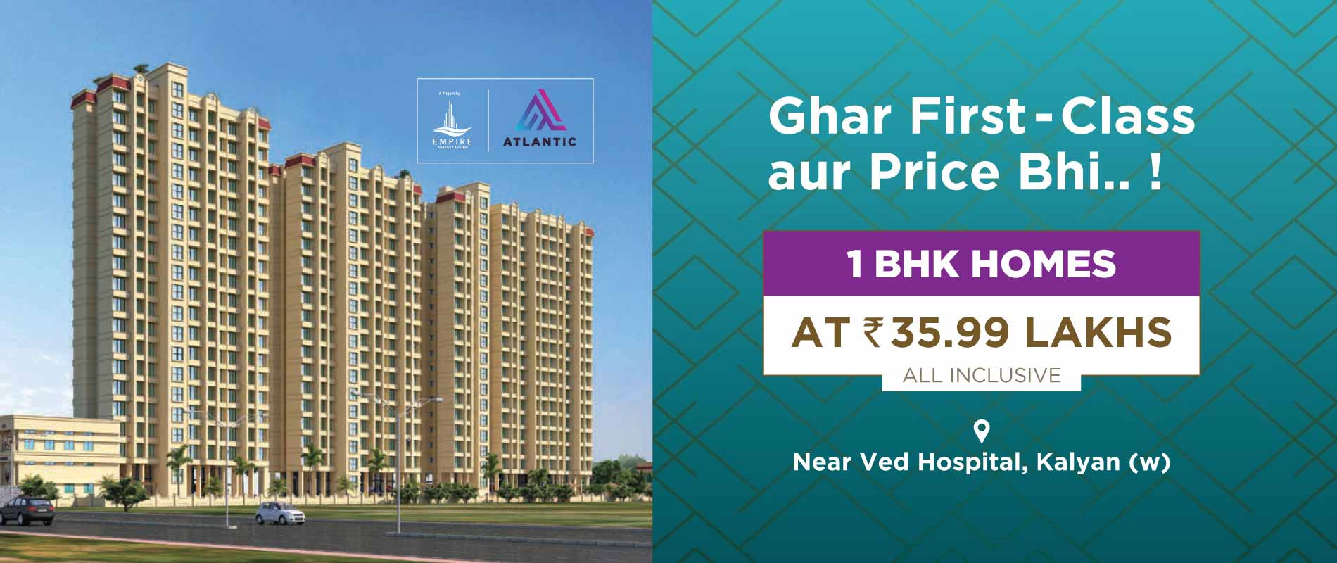 1 bhk Flats in Luxury for sale | Atlantic 1 bhk Flats in Luxury for sale | Atlantic