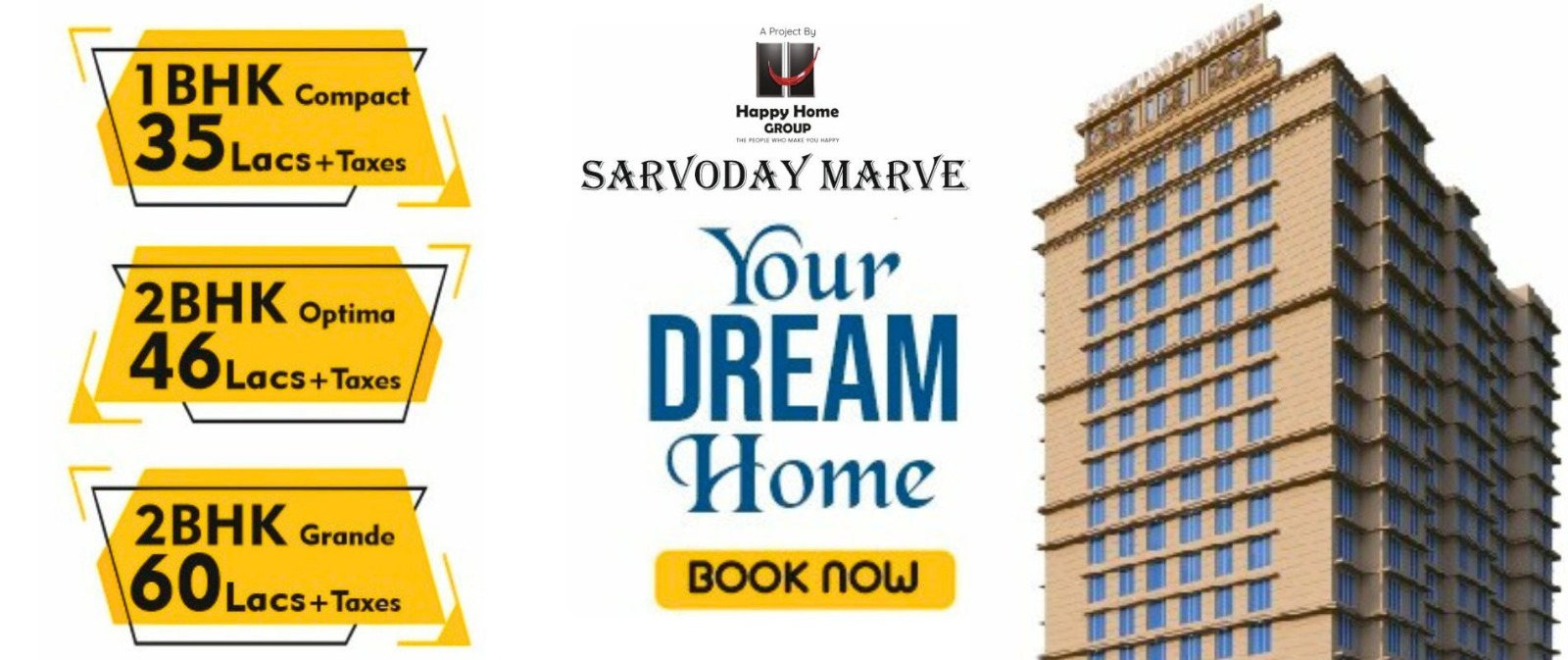 happy home sarvoday marvel thane