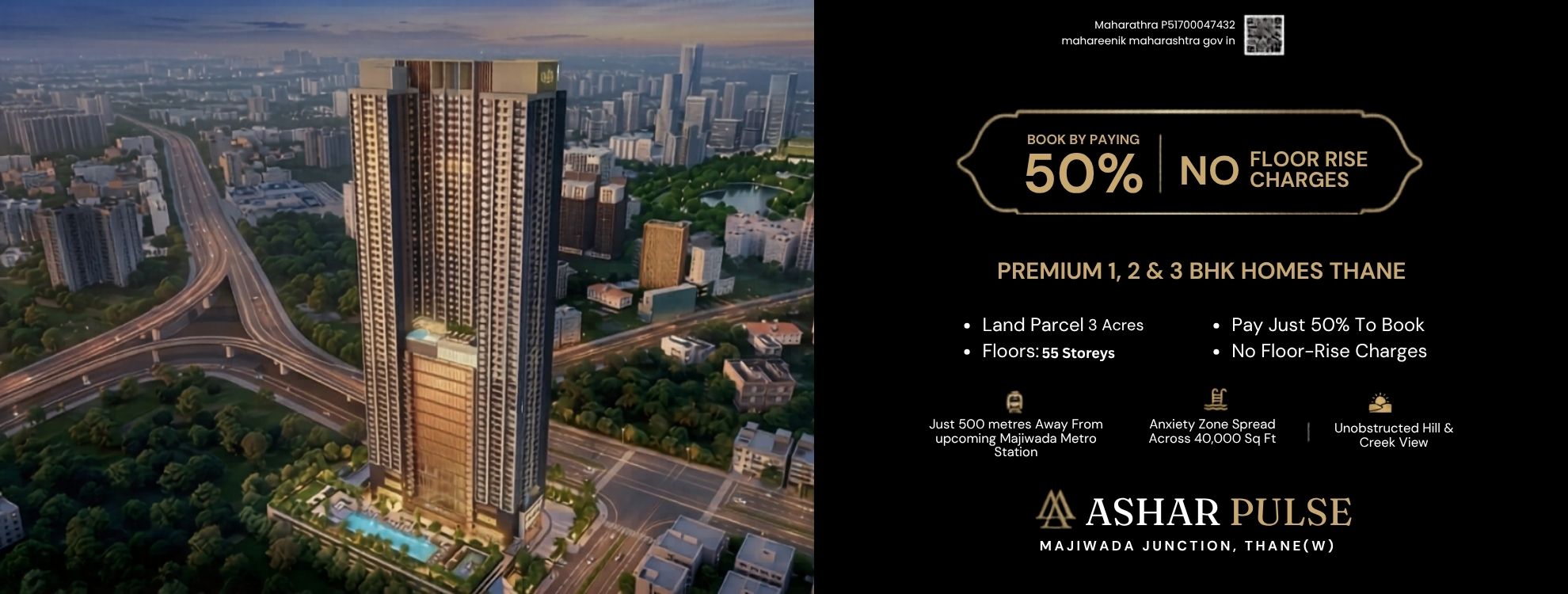 Ashar Pulse Possession Date & Brochure | Thane Homes