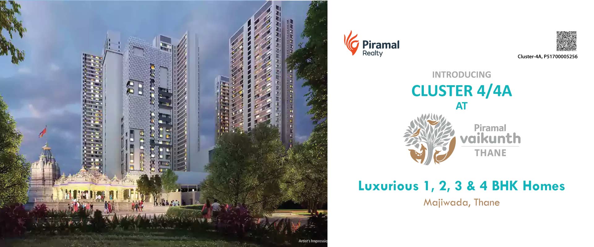 Piramal Vaikunth Thane 2 BHK Price