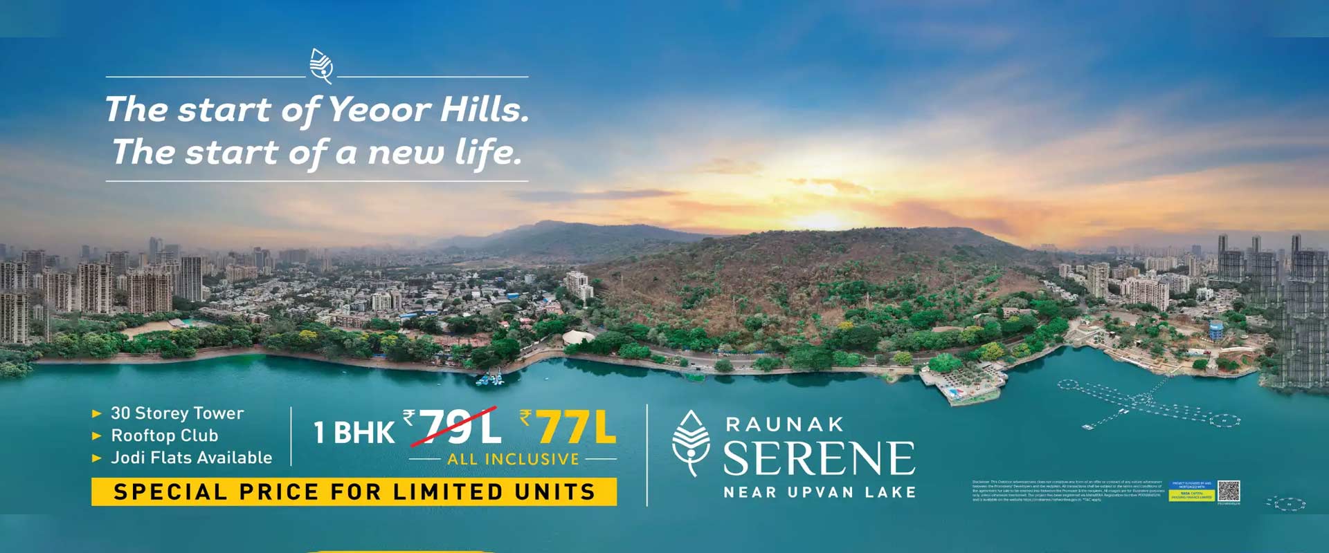 Raunak Serene Pokhran Road Thane – 1 BHK Flats with Modern Amenities