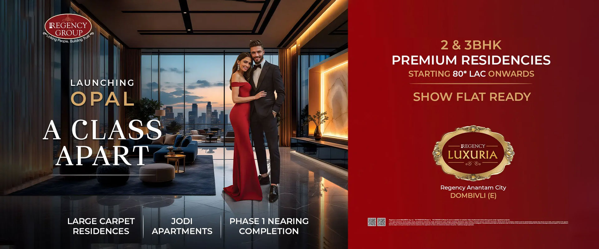 Regency Luxuria Price