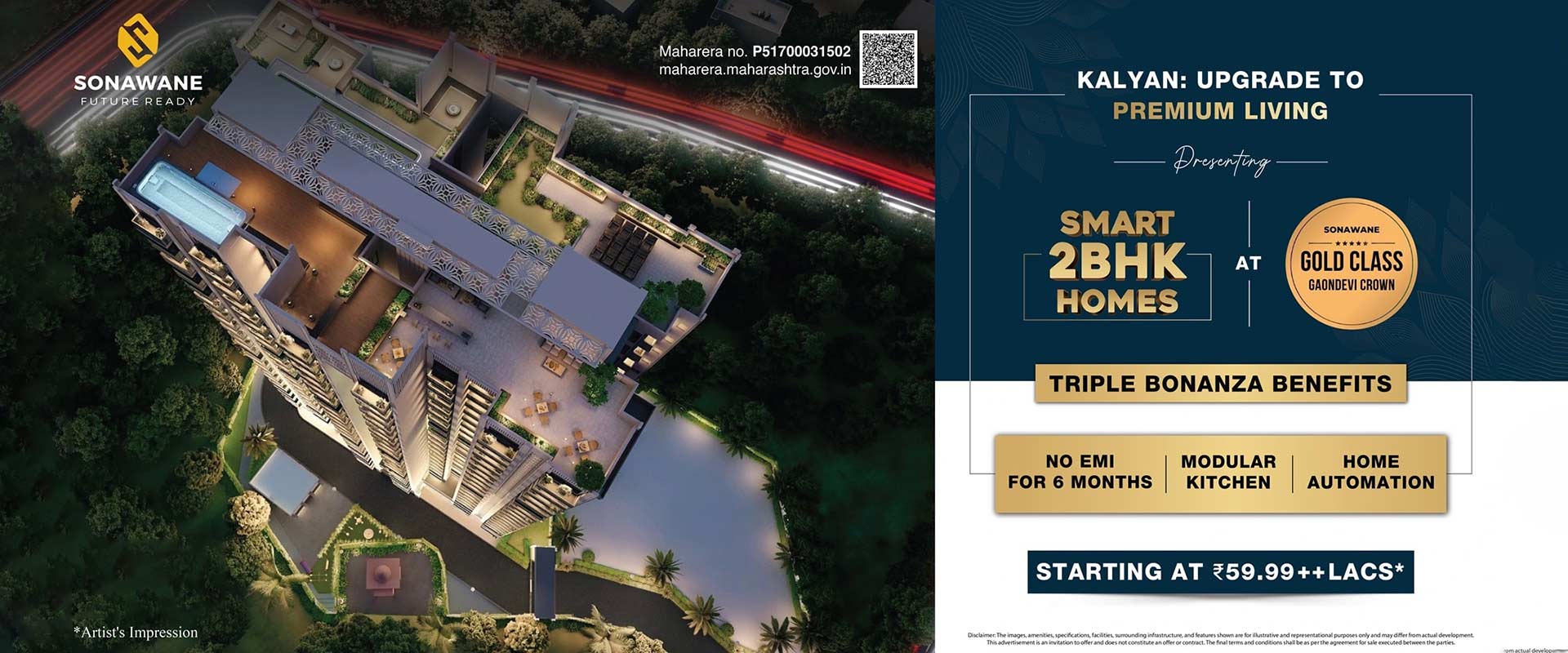 Gaondevi Crown Floor Plan