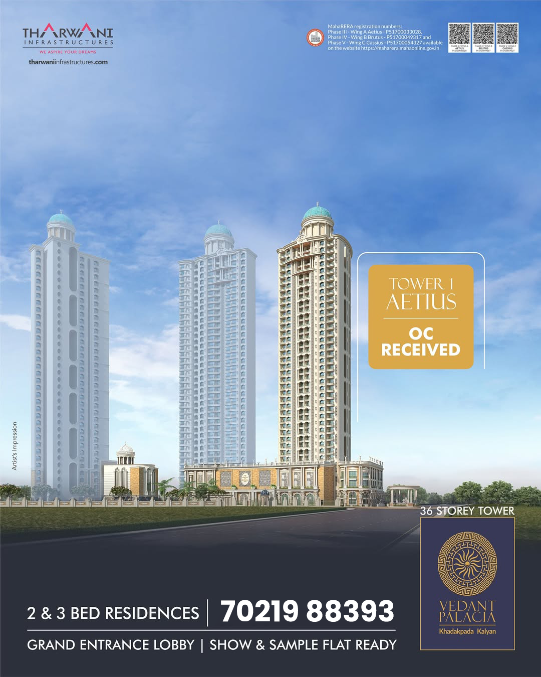 OC Received Apartments Kalyan – Luxury Living Redefined