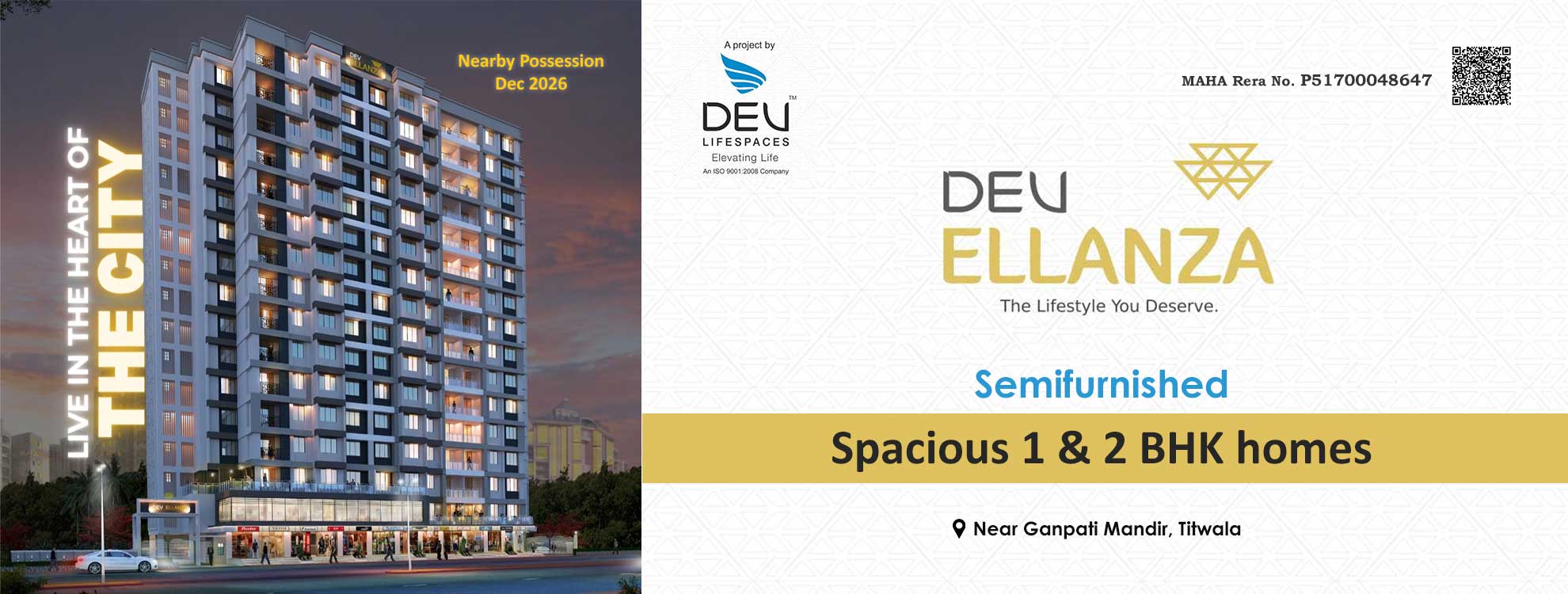 Dev Ellanza Titwala Amenities | Luxury Flats in Titwala East