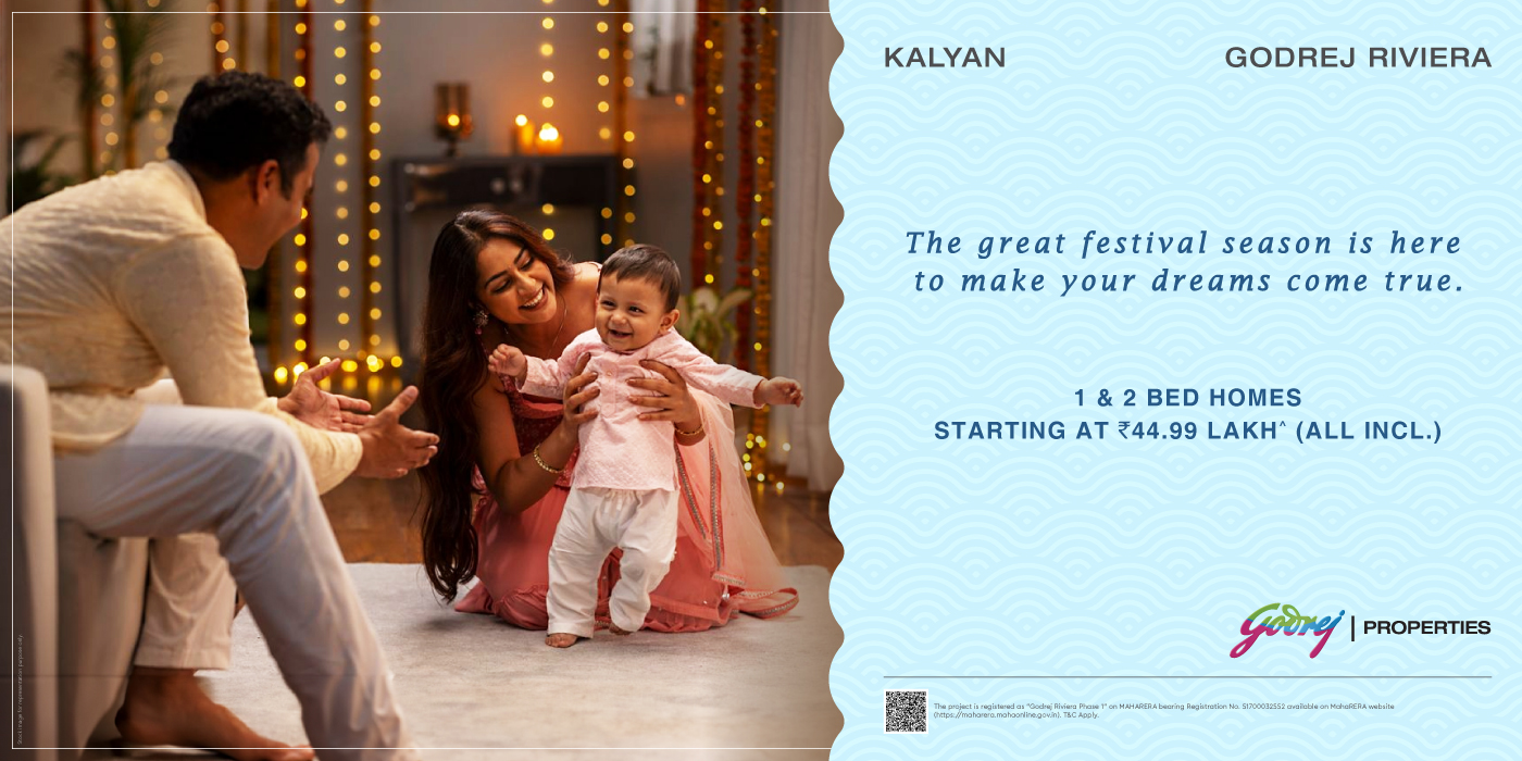 Godrej Riviera Kalyan – 1 & 2 BHK Riverside Homes Starting at ₹44.99 Lakh