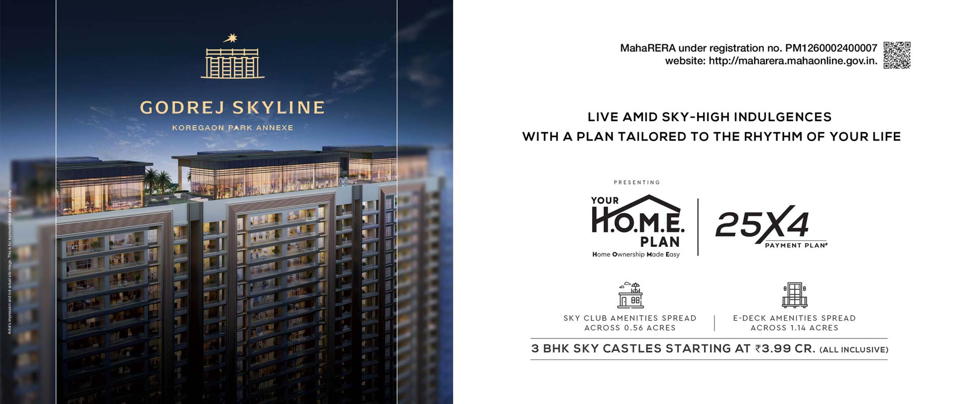 Godrej Skyline Price