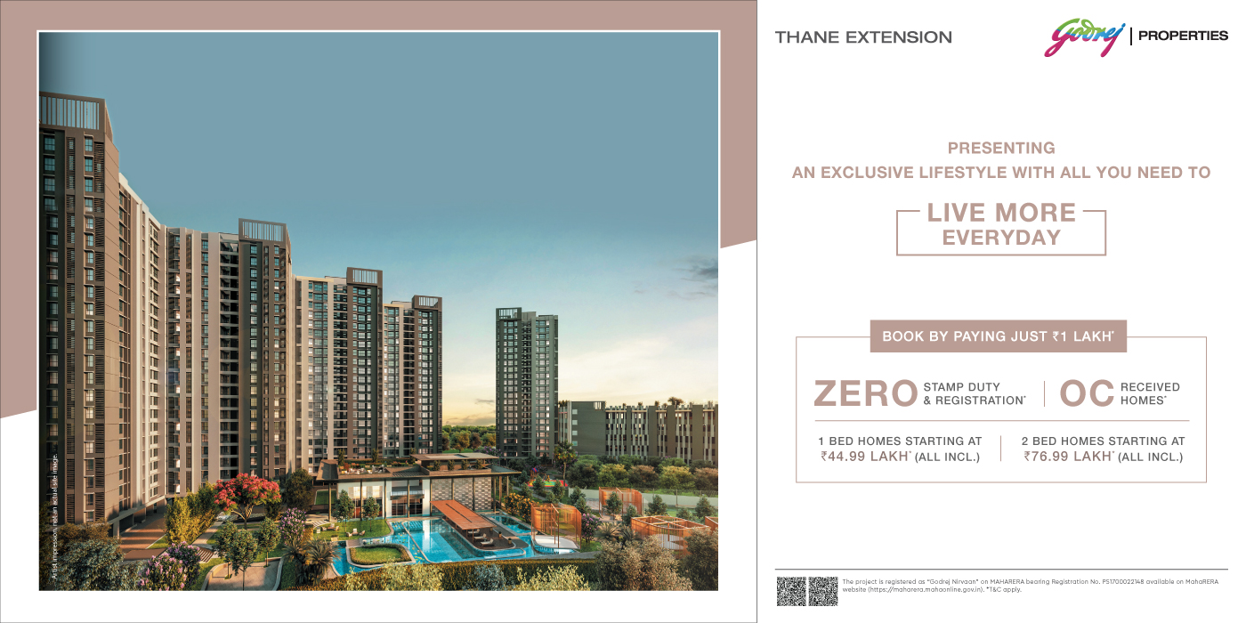 Godrej Upavan Thane | 1 & 2 BHK Flats in Thane Extension Starting ₹43.99 Lakh