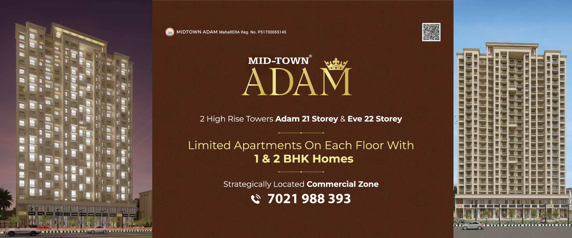 Midtown Adam Price | 1 & 2 BHK Flat For sale in Kalyan
