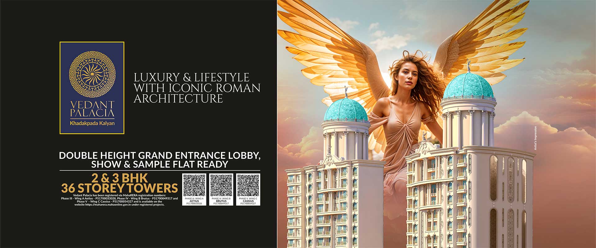 Tharwani Vedant Palacia Floor Plans