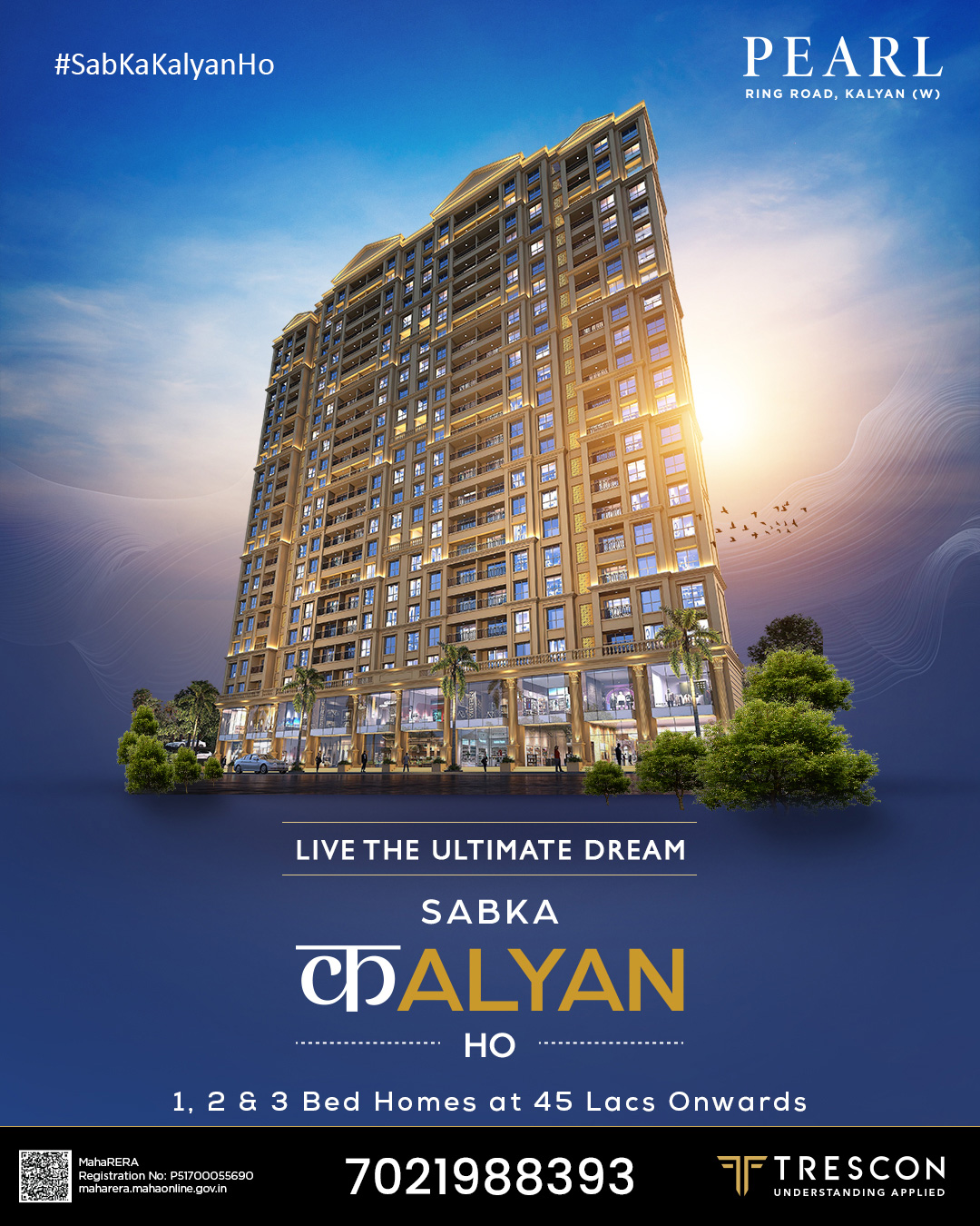 Trescon Triveni Pearl Kalyan – Luxury 1, 2 & 3 BHK Homes