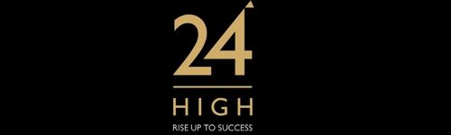 24 HIGH logo