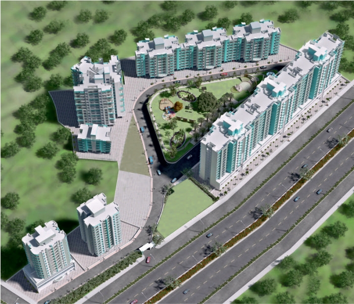 Arihant City D3 Tower | 1 & 2 BHK Bhiwandi Bypass