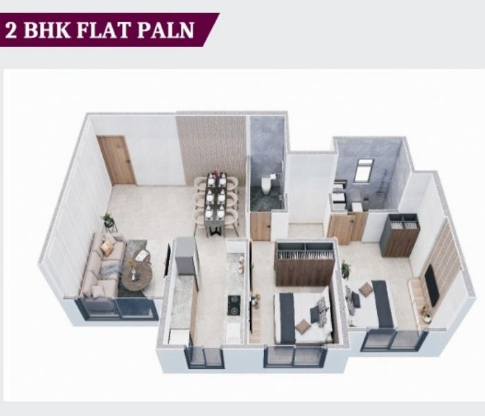 Kavita Tower - 1 & 2 BHK residences in the heart of Kalyan West