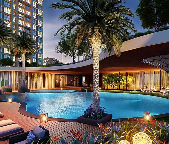 Runwal Lands End | Luxury 1,2 & 3 BHK Flats in Kolshet