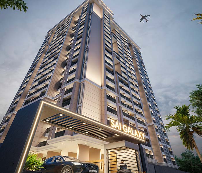 2 BHK Flat in Khadakpada Sai Chowk | Sai Galaxy Kalyan West