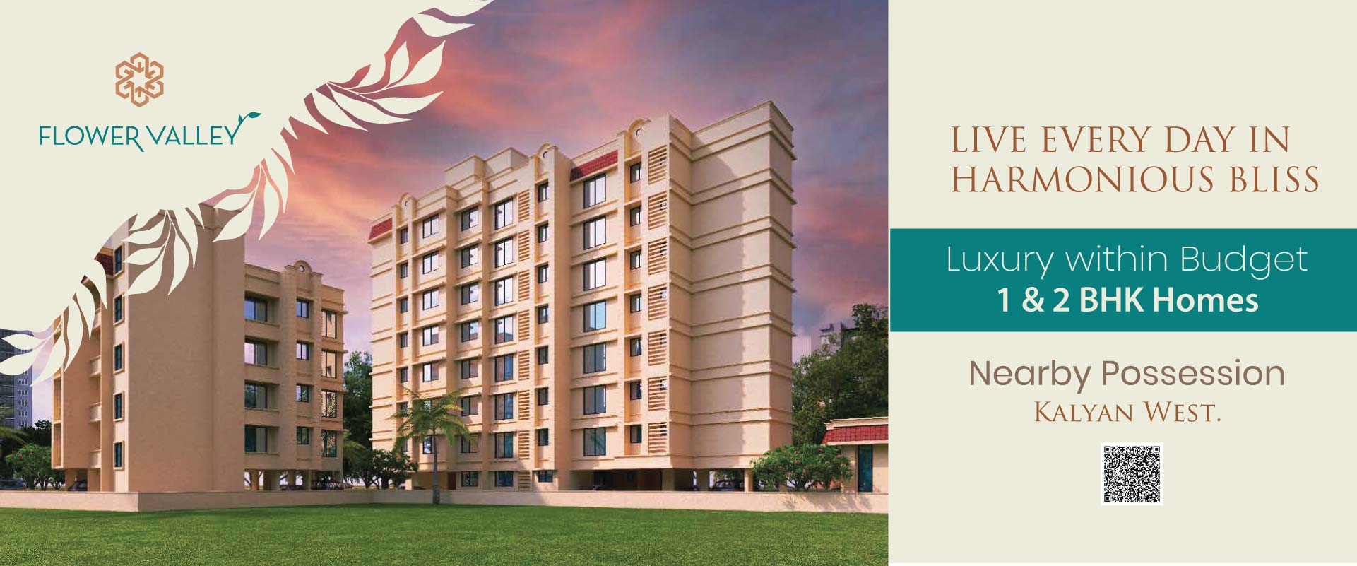 Flower Valley Kalyan Luxurious 1 BHK & 2 BHK Flats for sale