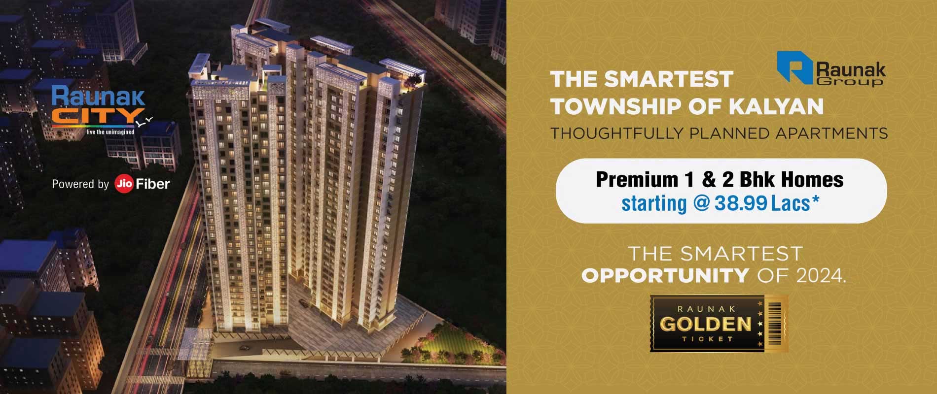 Raunak City Kalyan 1 Bhk Price