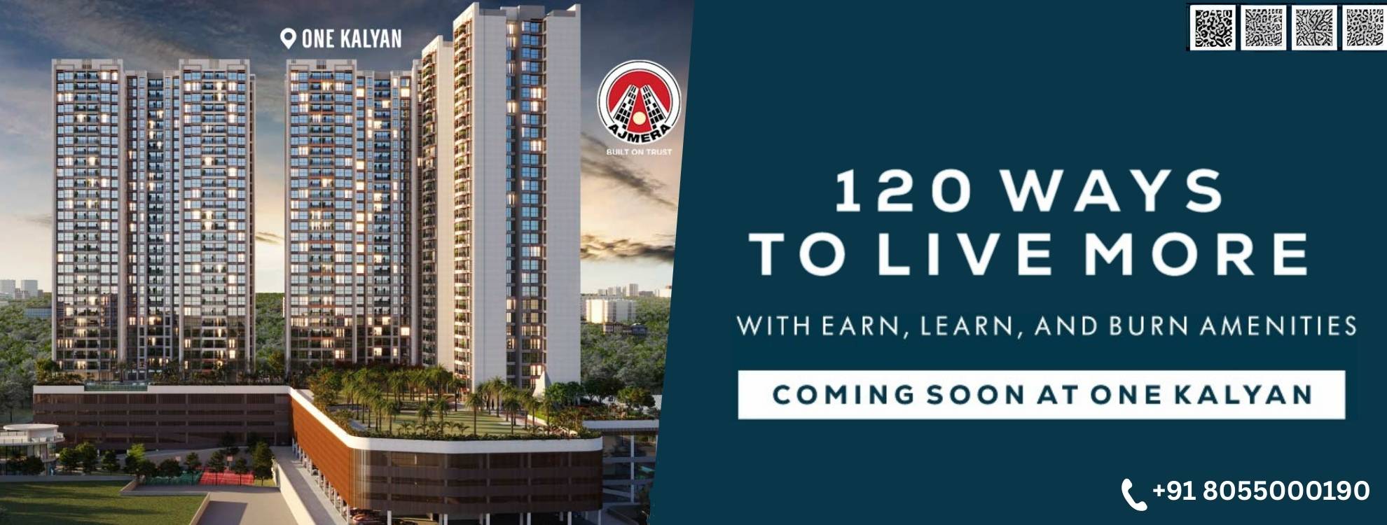 Ajmera One Kalyan West | 1 & 2 BHK Flats for Sale