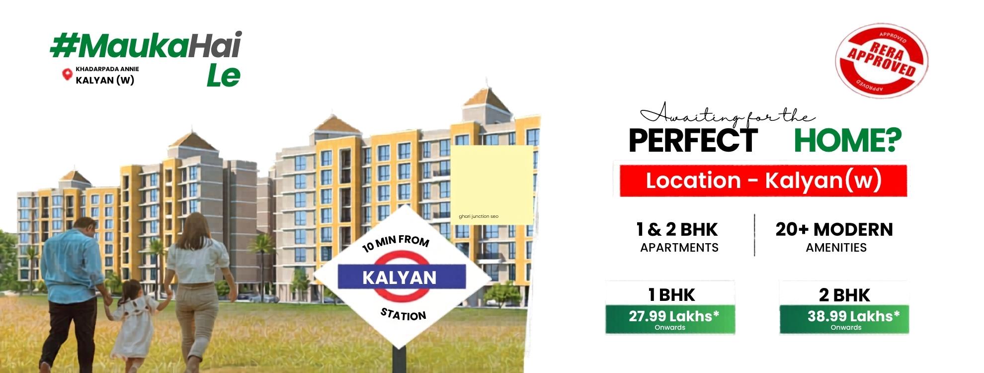 The Green Sapphirre Kalyan – 1 & 2 BHK Flats by Prammo Realty