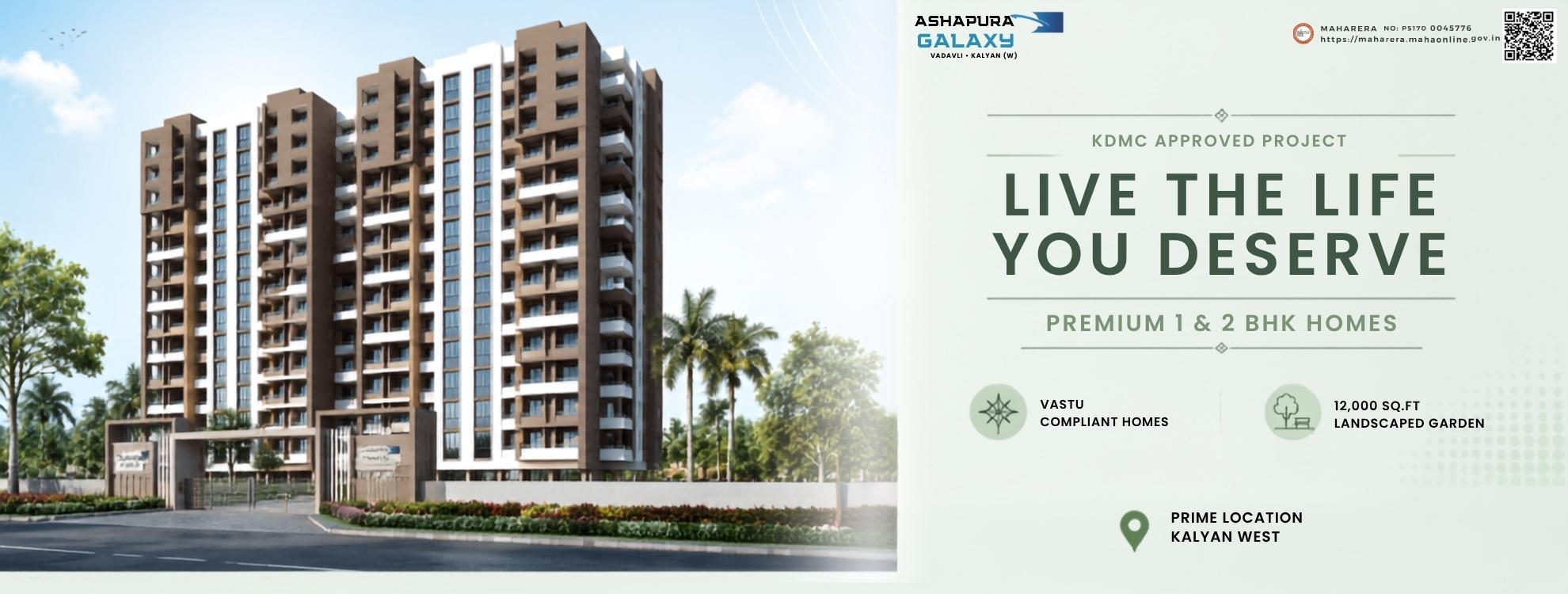 Ashapura Galaxy Ambivli Kalyan - 1 & 2 BHK Homes