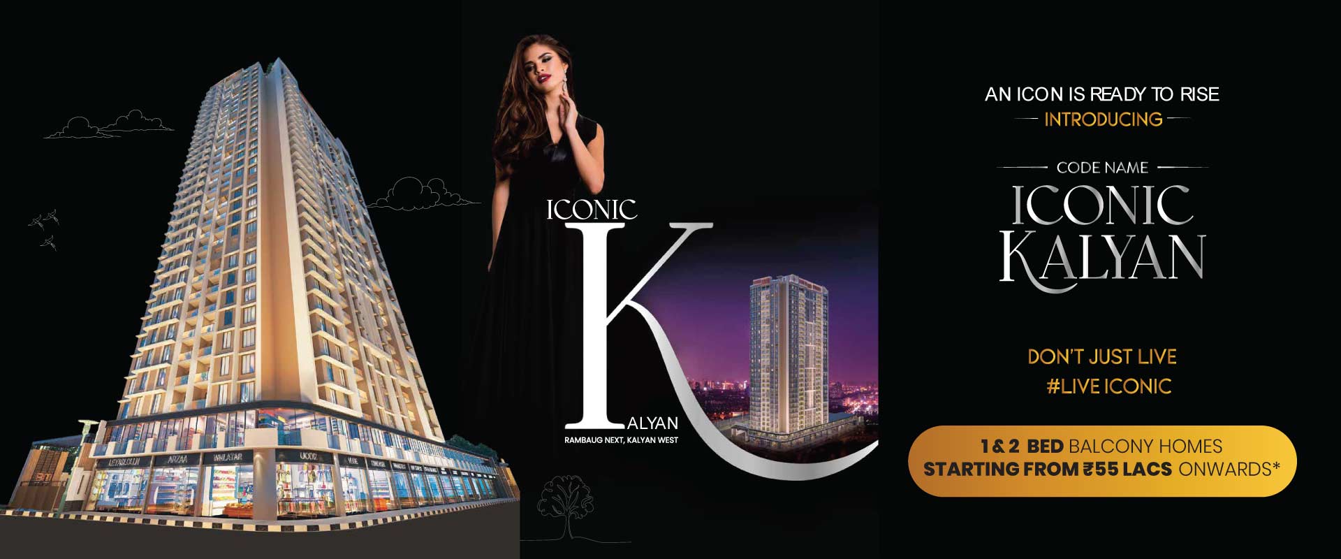 BM Iconic Kalyan – 1 & 2 BHK Flats in Rambaug