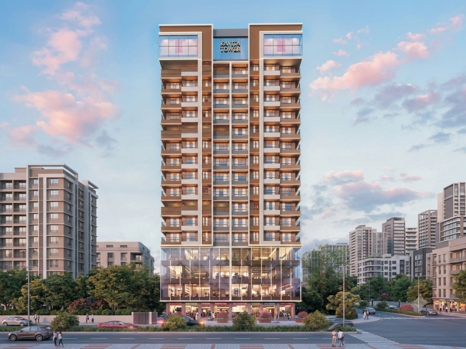Kavita Tower - 1 & 2 BHK residences Kalyan West