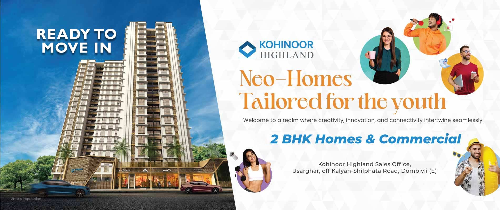 Kohinoor Highland Dombivli Shops For Sale