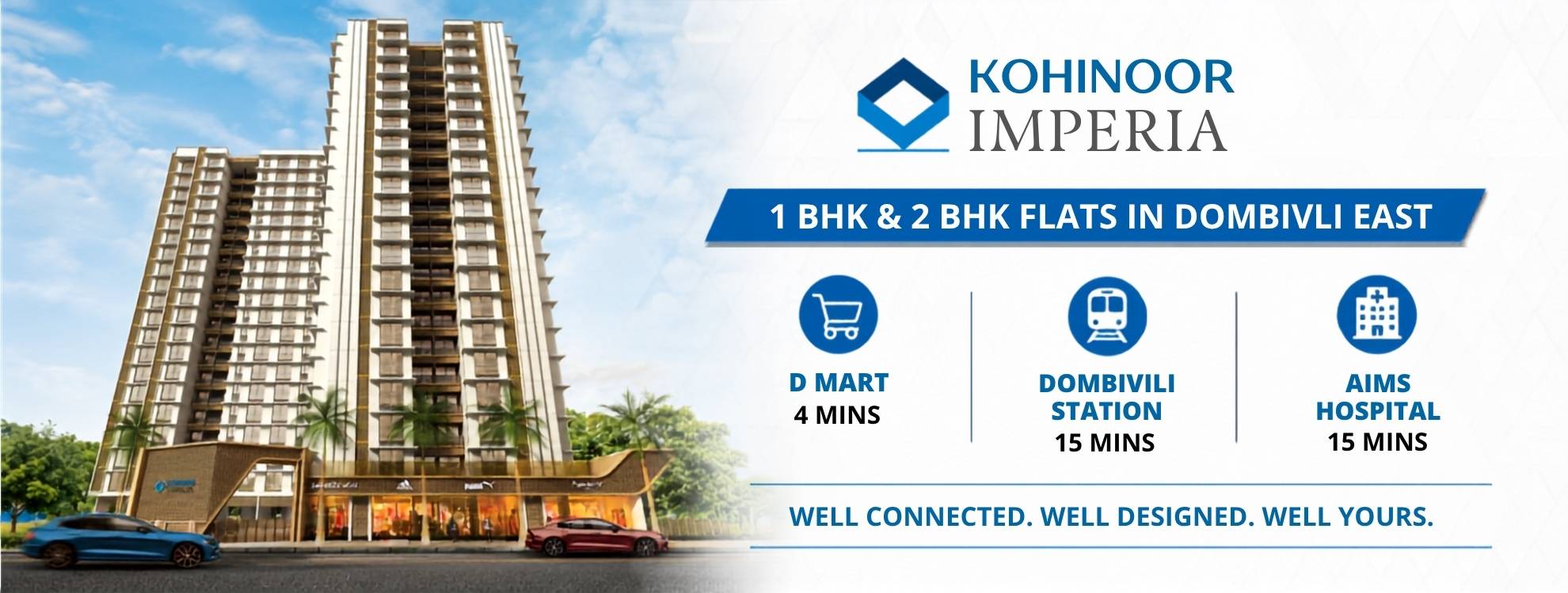 Kohinoor Imperia – 1 & 2 BHK Flats in Dombivli East
