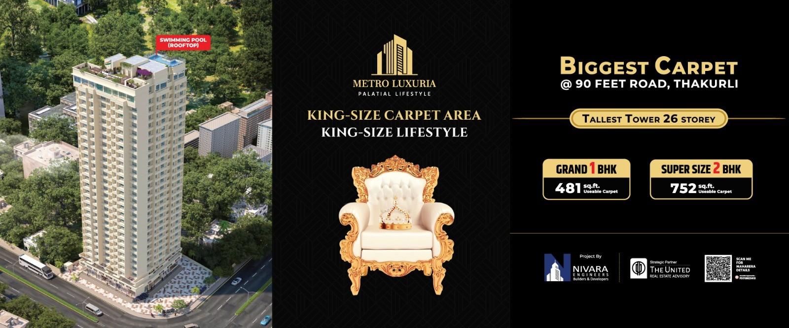 Metro Luxuria Thakurli | 1 & 2 BHK Luxury Flat