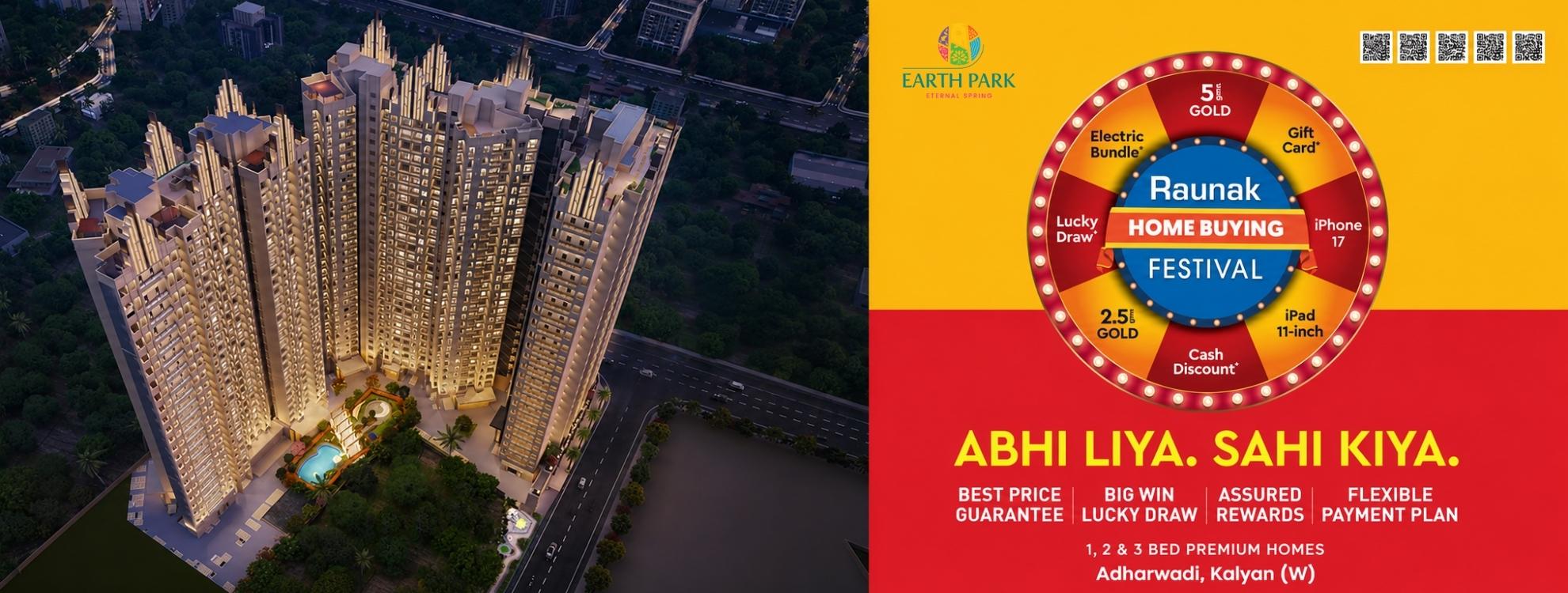 Codename EarthPark | Affordable Luxury Flats at Kalyan
