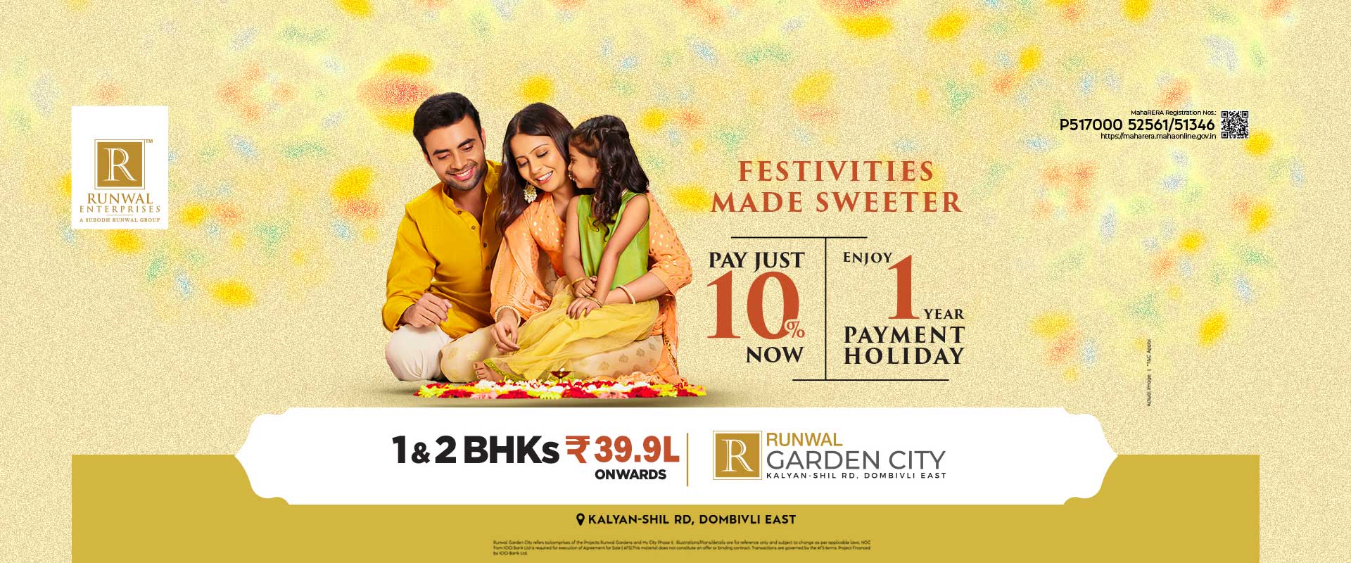 Runwal Garden City Phase 2 | Luxury property in Dombivli