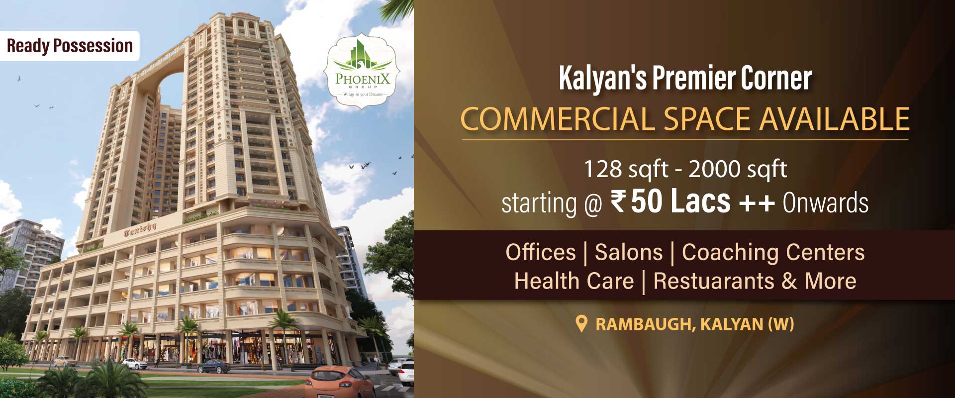 Commercial Property in Kalyan West | Premium Offices & Shops at Tanishq