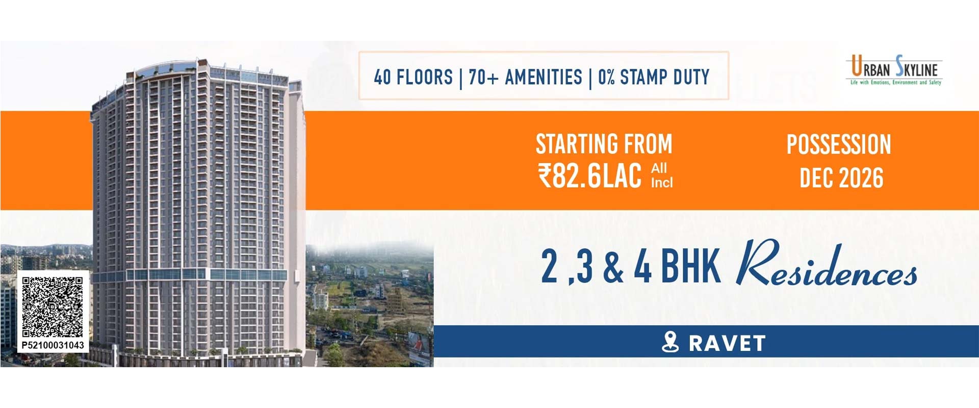 Urban Skyline Ravet | Luxury 2–6 BHK Flats in Pune’s Tallest
