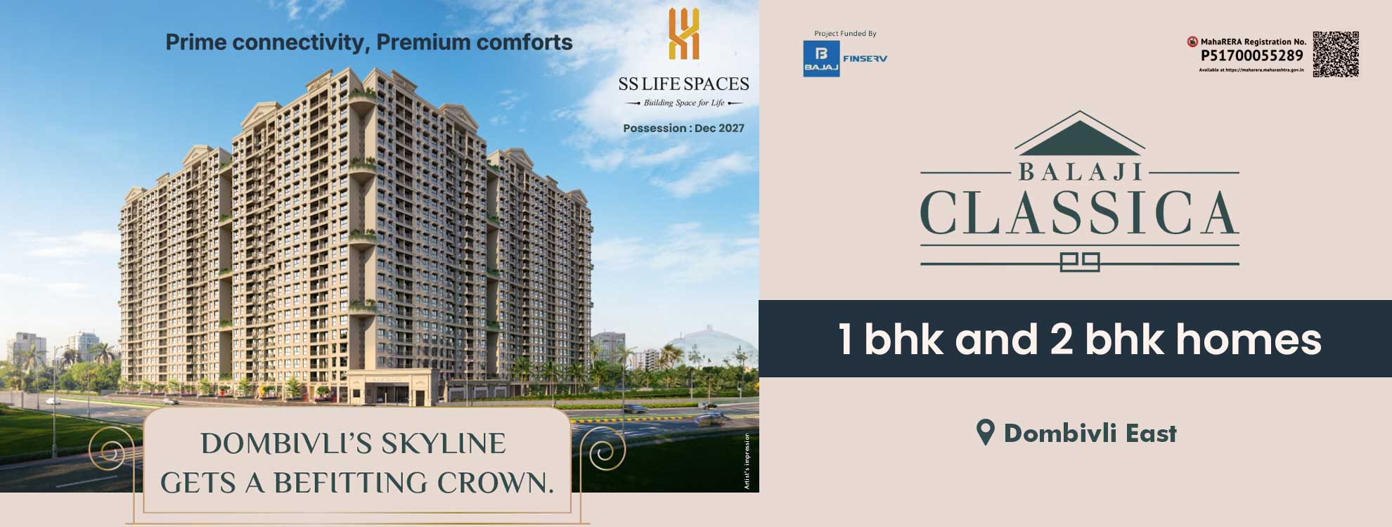 Balaji Classica 1 BHK | Luxury Homes