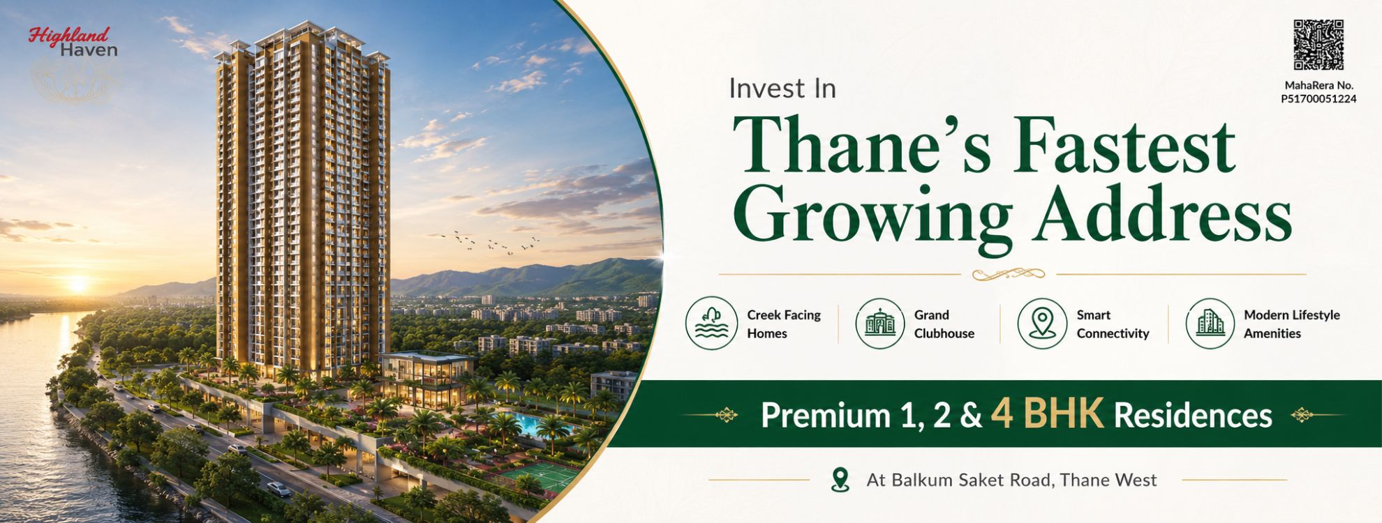 Highland Haven Thane | 1,2 & 4 BHK Homes