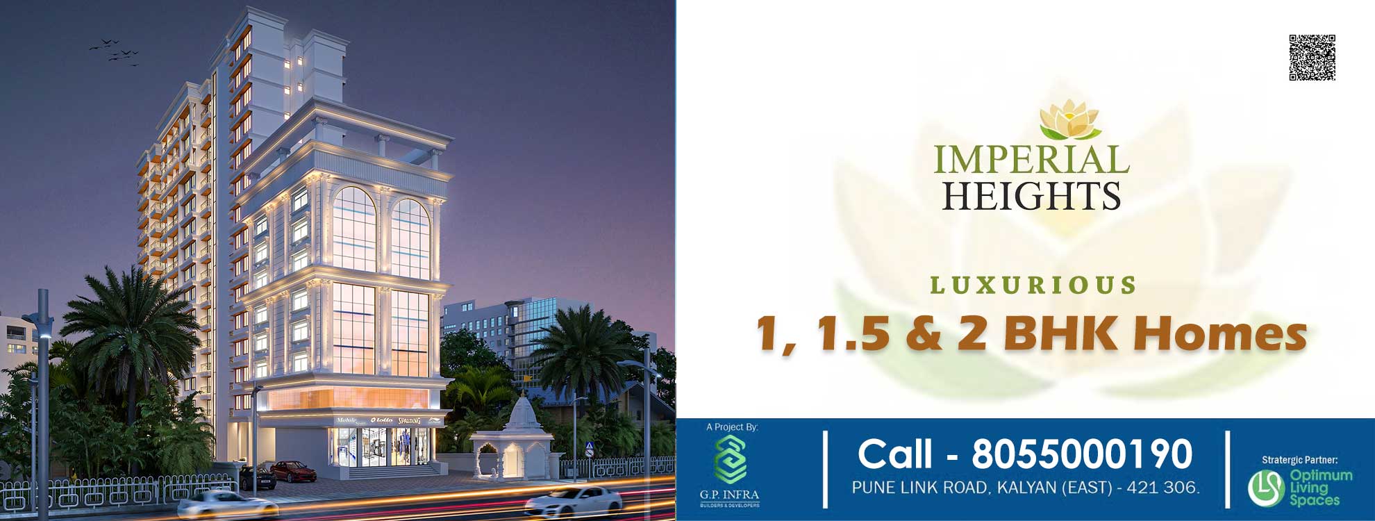 Imperial Heights Kalyan East – 1 & 2 BHK Flats by GP Infra