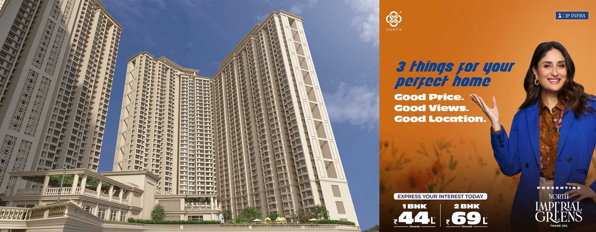 North Imperial Greens | 1 & 2 BHK Homes