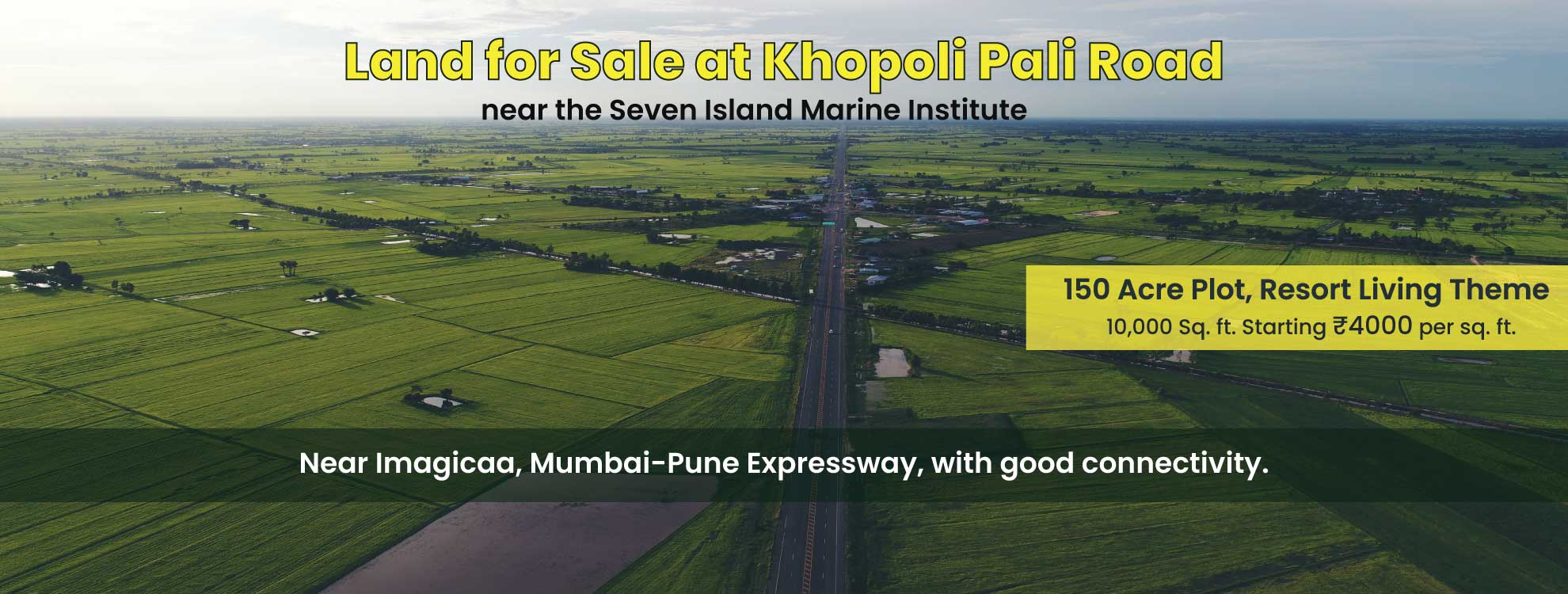 Land for Sale at Khopoli Pali Road | Premium Plots Near Imagicaa