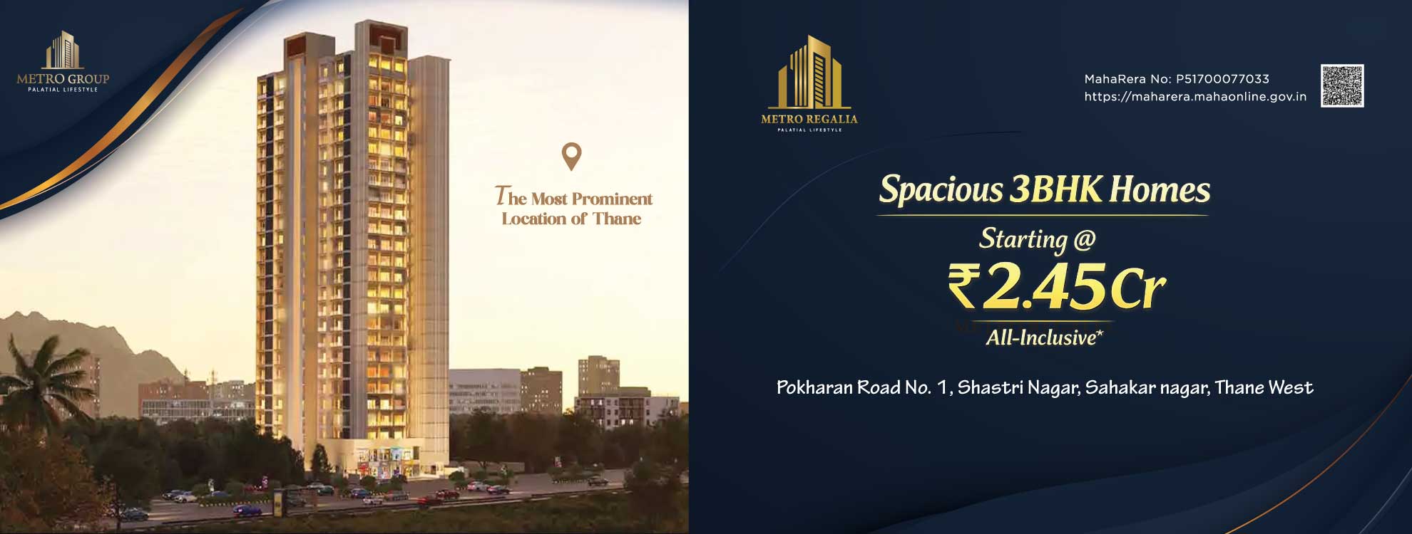 Metro Regalia Tower | Luxury Flat in Thane