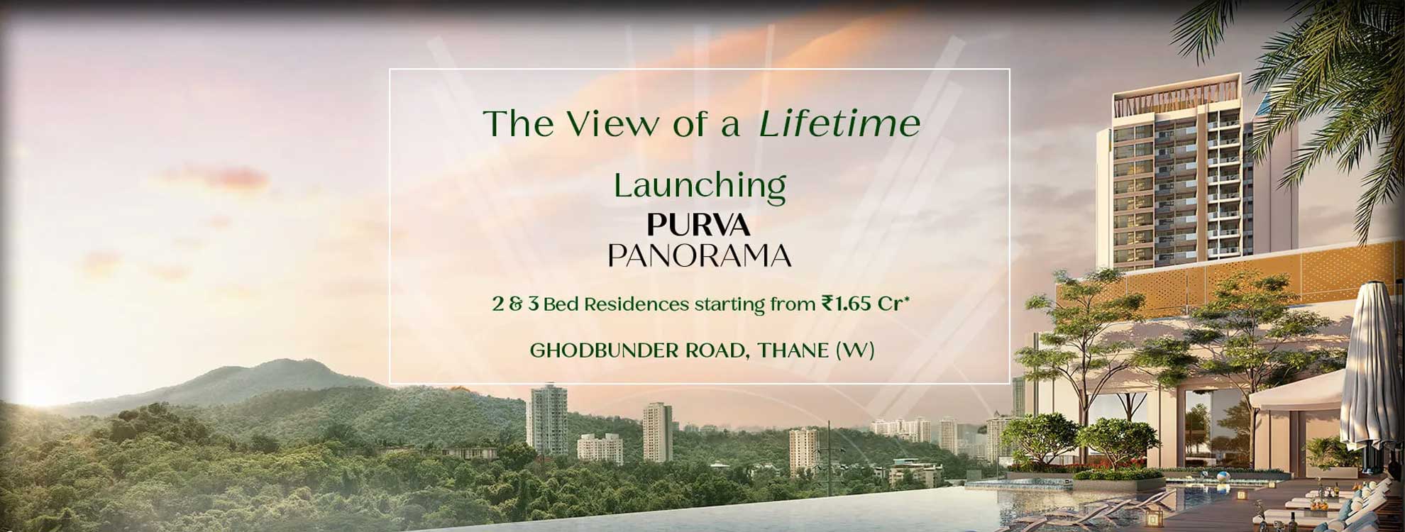 Purva Panorama Thane West | Luxury 2 & 3 BHK Flats